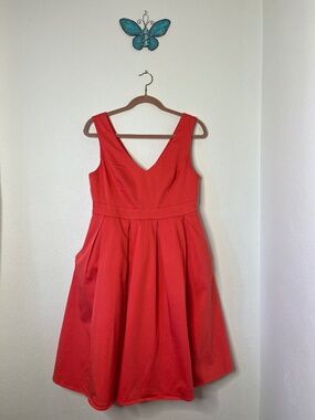 Hot Pink Summer Cocktail Dress